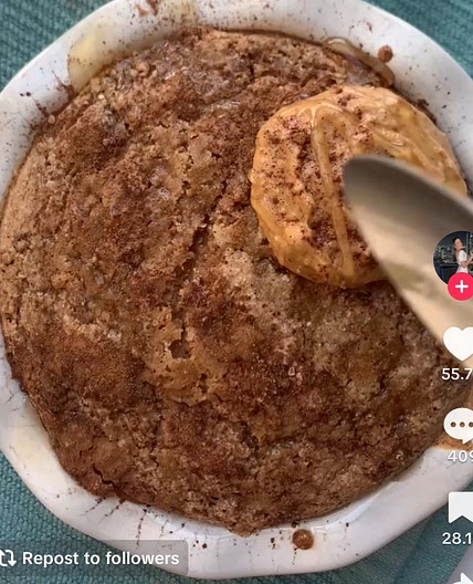 Brown Sugar Cinnamon Baked Oats