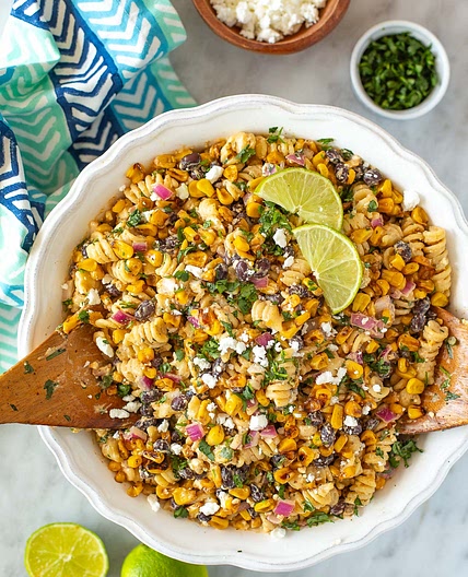 Mexican Street Corn Pasta Salad