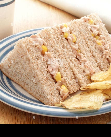Authors CC Tuna Mayo Sandwiches