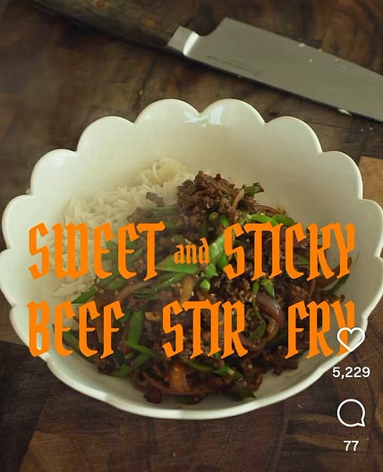 Khanh's Sweet and Sticky Stir Fry
