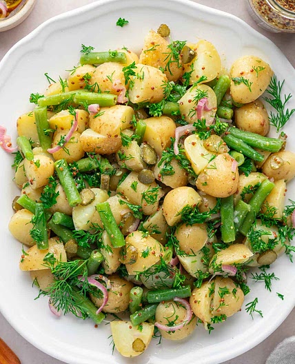 French Potato Salad (with Dijon vinaigrette)