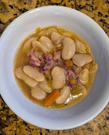 Southern Lima Beans and Ham