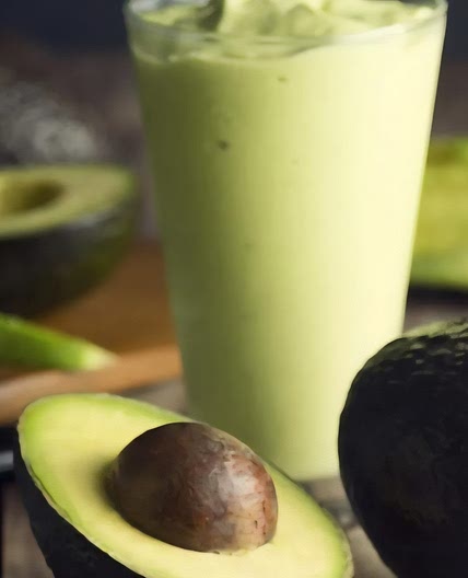 Protein avocado smoothie