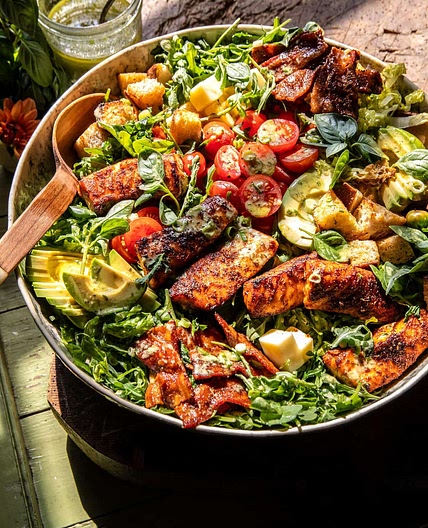 Salmon Club Salad
