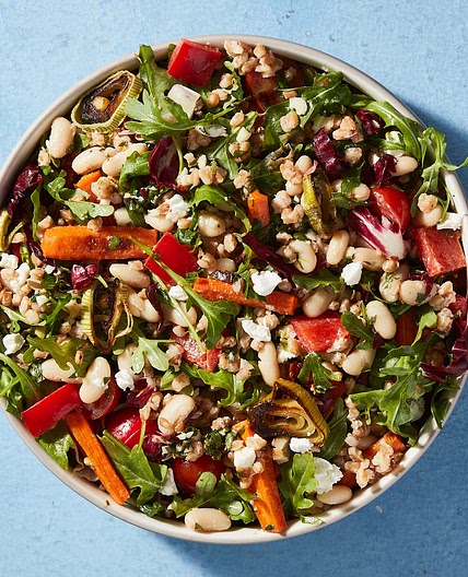 Farro and White Bean Salad