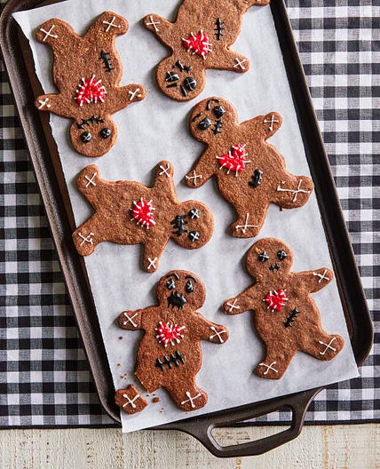 Halloween Voodoo Gingerbread Men