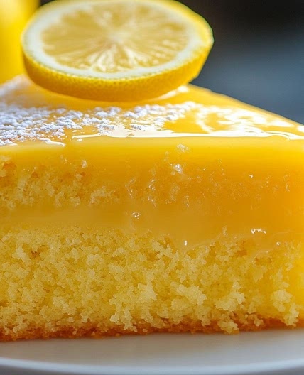 Gâteau fondant au citron