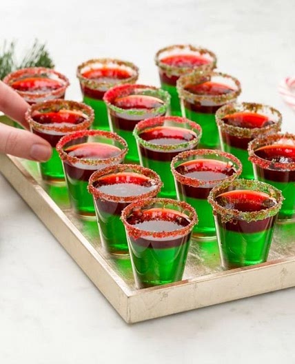 Christmas Jell-O Shots