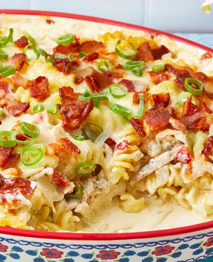 Chicken Bacon Ranch Casserole