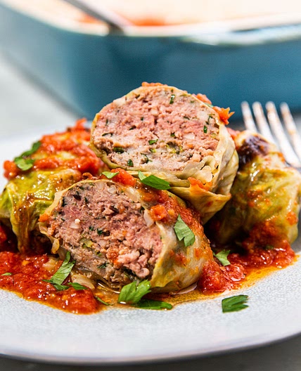 Keto Stuffed Cabbage