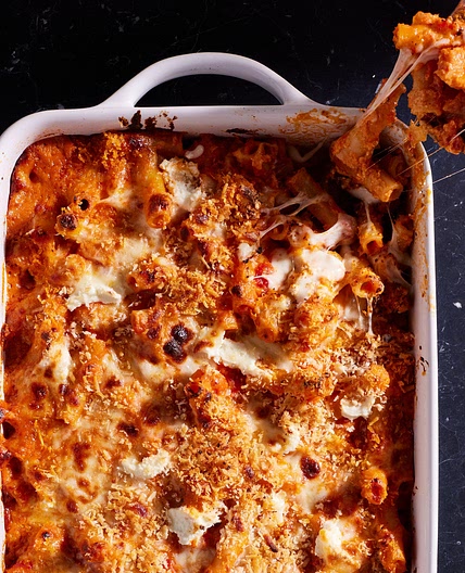 Copycat Olive Garden 5-Cheese Ziti Al Forno