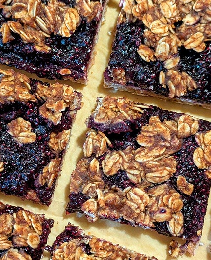 Oatmeal Berry Breakfast Bars