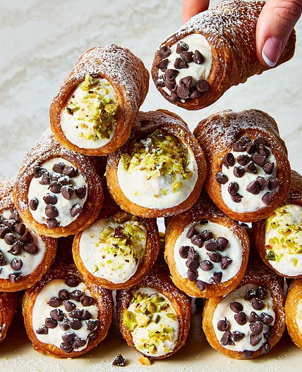 Homemade Cannoli