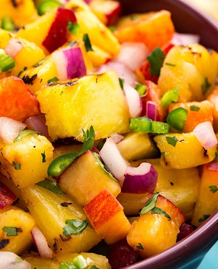Grilled Pineapple Salsa