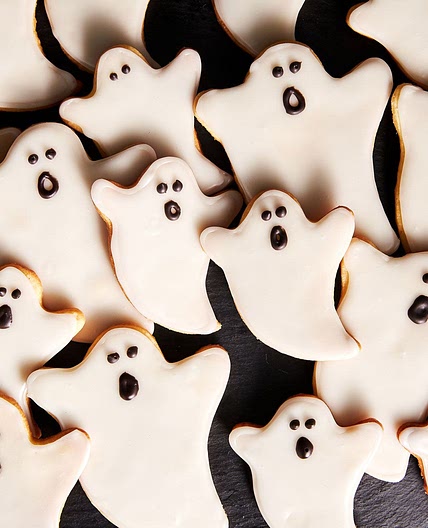 Spooky Ghost Cookies