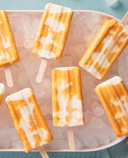 Homemade Creamsicles