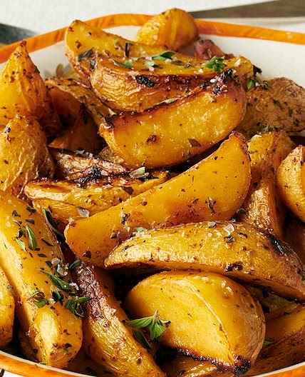 Greek Lemon Potatoes