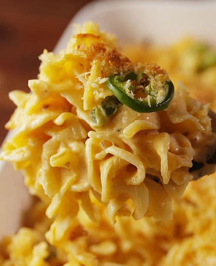 Cheesy Jalapeño Popper Bake