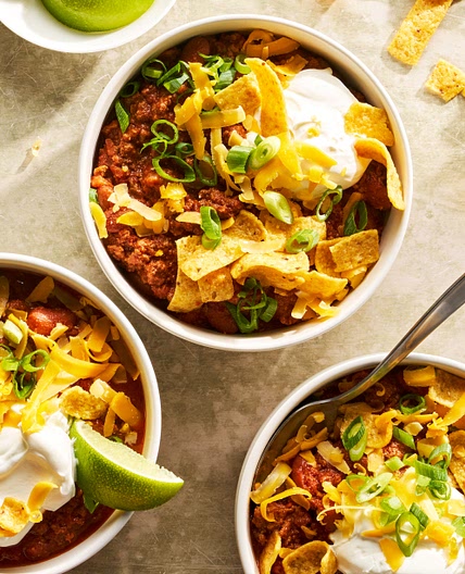 Slow-Cooker Beef Chili