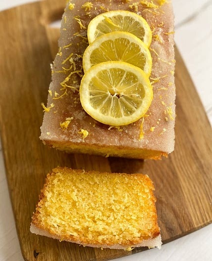GF lemon drizzle