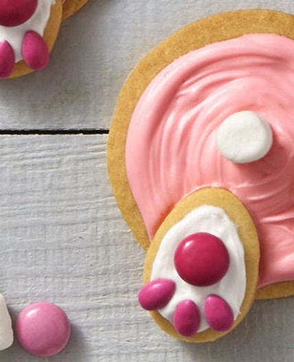 Candy Cottontail Bunny Cookies