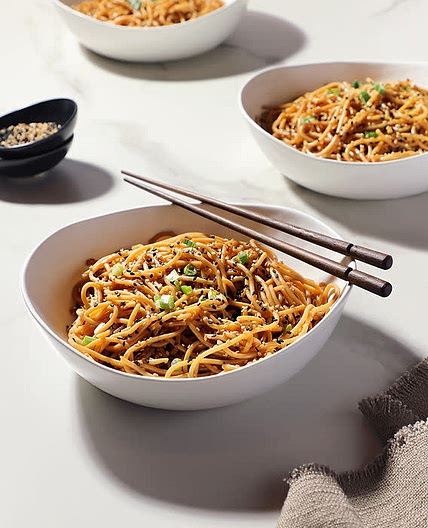 D'licious Sesame Teriyaki Noodles with Steak
