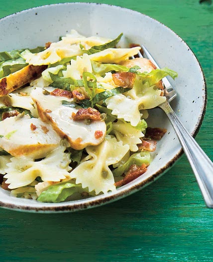 Salade de pâtes au poulet et a la César