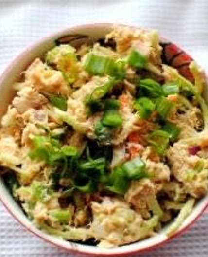 Curried Tuna Salad with Cranberries & Nuts