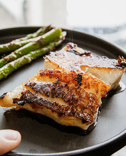 Miso Marinated Lingcod