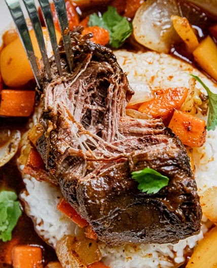 Traeger Korean Style Pot Roast