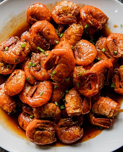 Ginger Scallion Shrimp