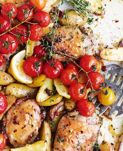 Quick chicken roast