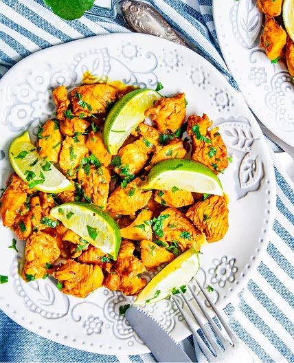 Skillet Chicken Satay