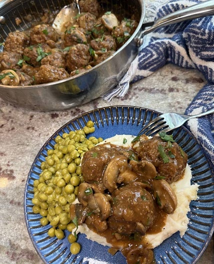 Salisbury Steak Meatballs 