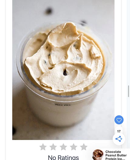 Coffee Protein Ice Cream 