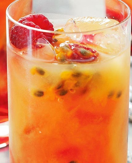 Passionfruit cocktail