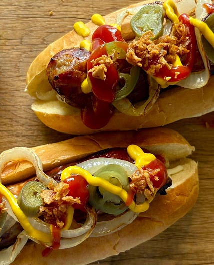 Air Fryer Hot Dogs