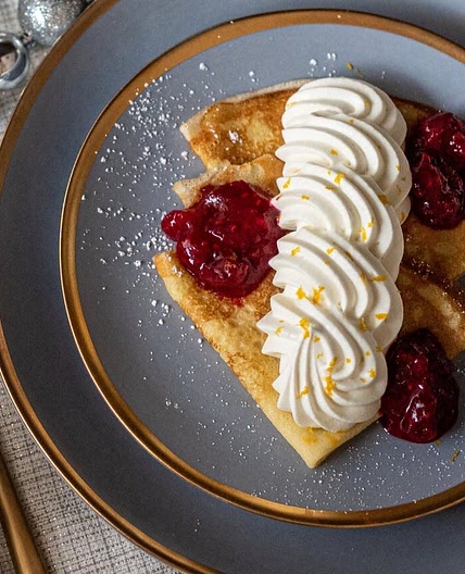 Chef Reid’s Holiday Crepe
