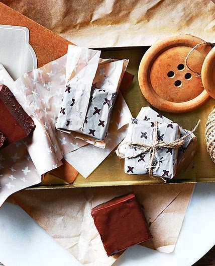 Chocolate peppermint fudge