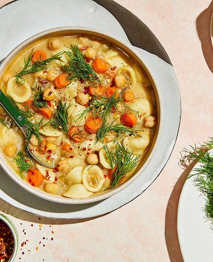 Chickpea Noodle Soup