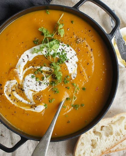 Slow-Cooked Pumpkin Soup recipe