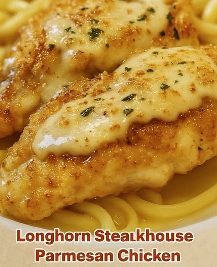Longhorn Steakhouse Parmesan Crusted Chicken (Copycat) 