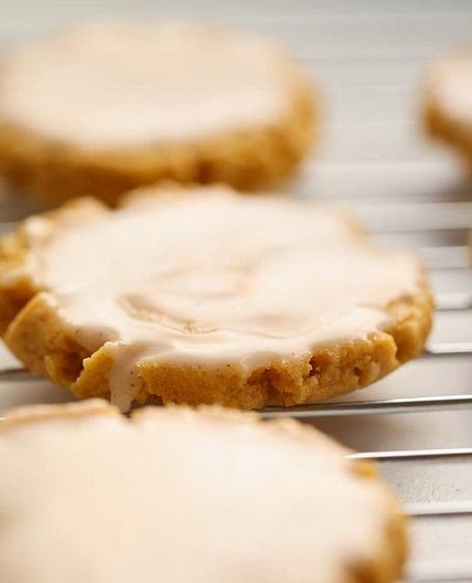 Pumpkin Sugar Cookies