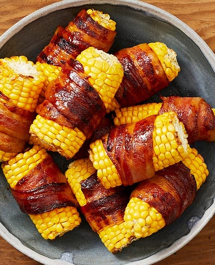 Bacon-Wrapped Corn on the Cob