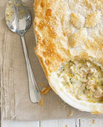 Chicken and leek pie recipe
