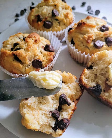 Chocolate Chip Protein Muffins