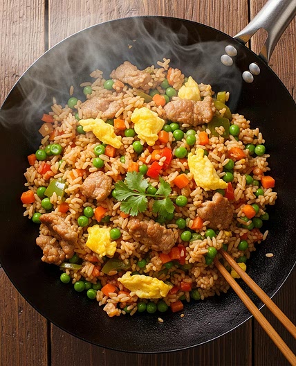 Pork Fried Rice Recipe – Flavorful Homemade Takeout | Sharp Blades