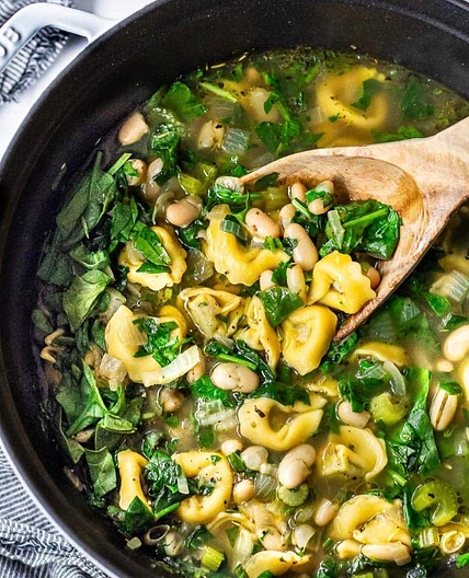 Tortellini soup