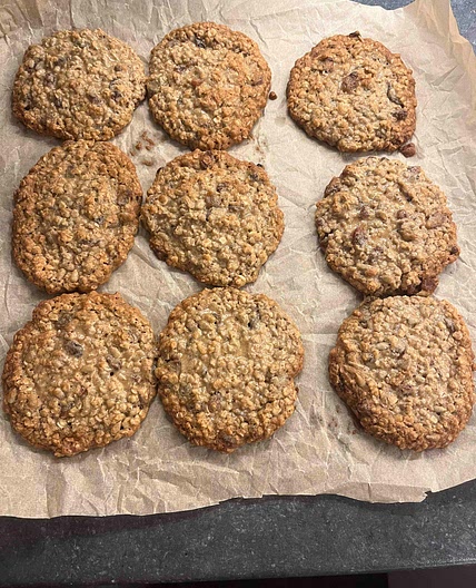Ultimate oatmeal and raisin cookies