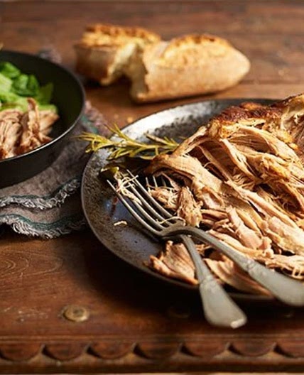 Slow cooker pork shoulder